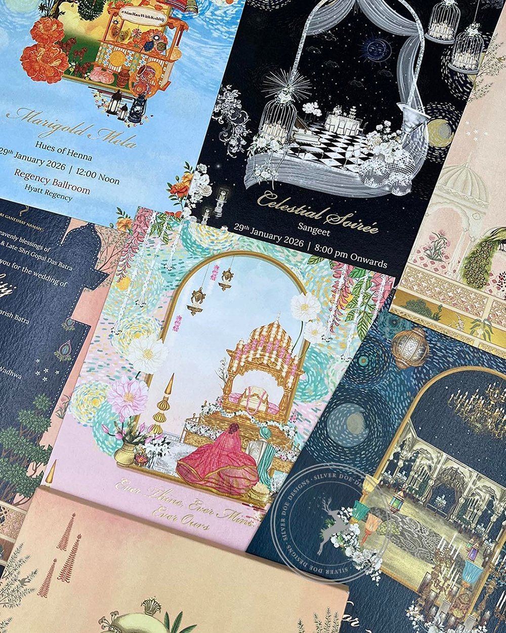 Invitations & Stationery in Delhi – Silver Doe Designs – photo 1